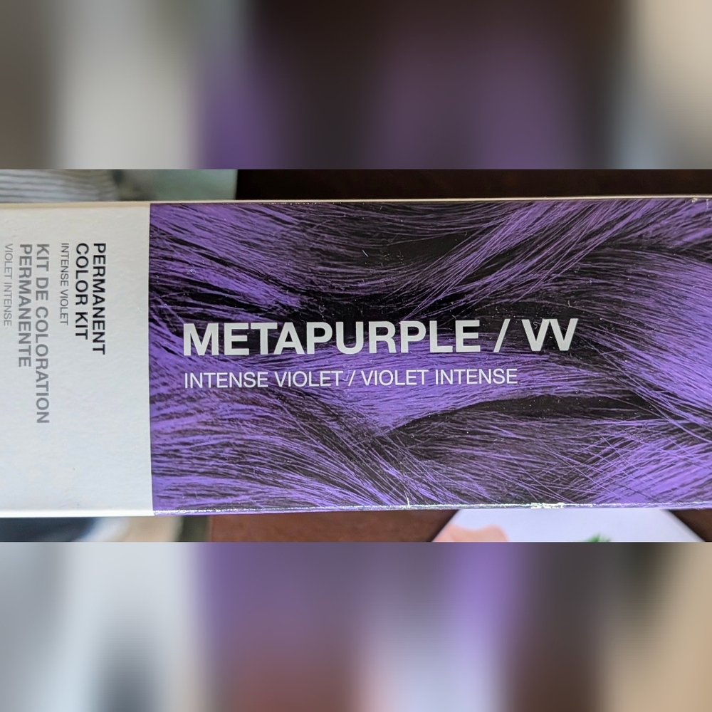 Metapurple Permanent Hair Color Kit - Intense Violet